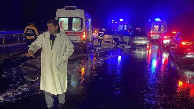 Aksaray’da zincirleme kaza! 10 yaralı